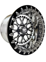 Wishbone - FF Forged Polished Beadlock - Gloss Black