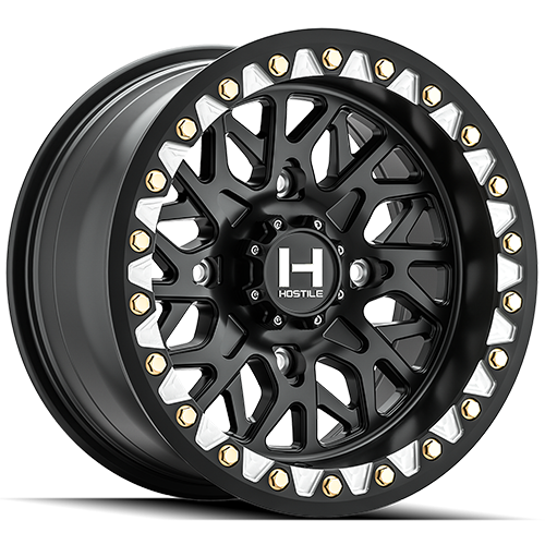 H333 Glamis UTV Beadlock Wheel (Asphalt) | Hostile