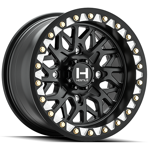 H333 Glamis UTV Beadlock Wheel (Asphalt) | Hostile