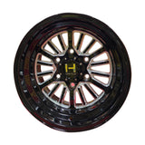 HF127 Hostile UTV Forged Wheel (Gloss Black/Blade Cut)