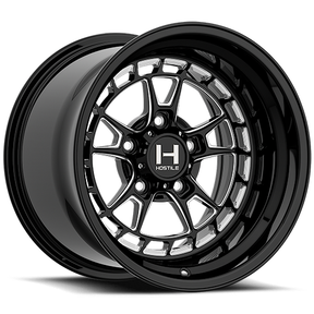 HF22 Rival UTV Forged Wheel (Gloss Black) | Hostile