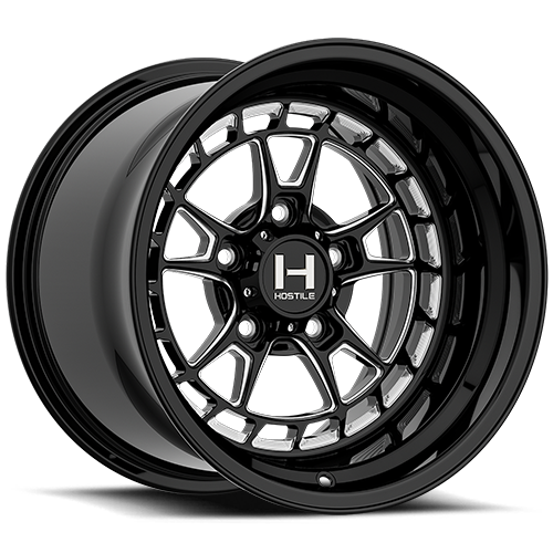 HF22 Rival UTV Forged Wheel (Gloss Black) | Hostile