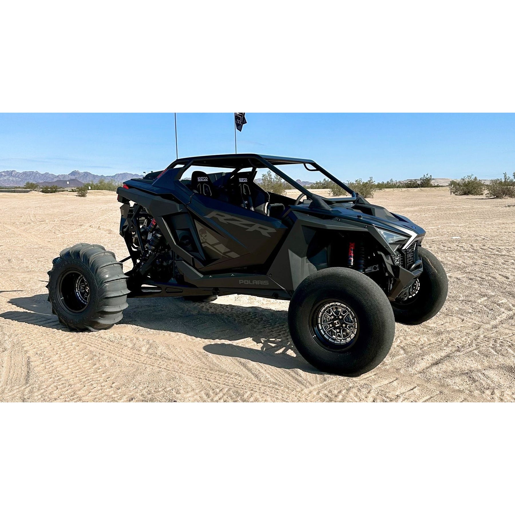 HF22 Rival UTV Forged Wheel (Gloss Black/Blade Cut) | Hostile