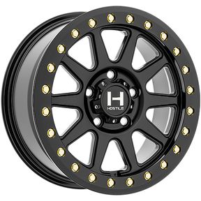 HF23 Baja UTV Forged Beadlock Wheel (Satin Black) | Hostile