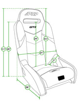 GT3 Suspension Seats Kit for Honda Talon (Pair)