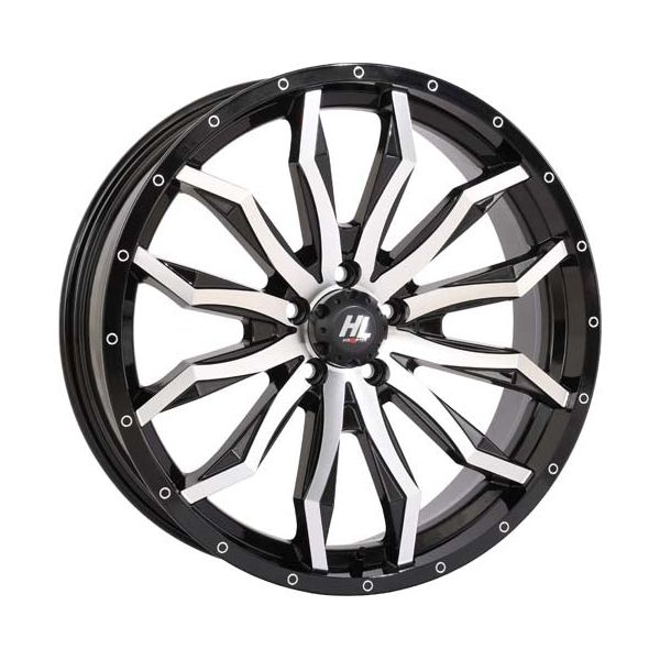 HL21 Wheel (Gloss Black/Machined) | High Lifter
