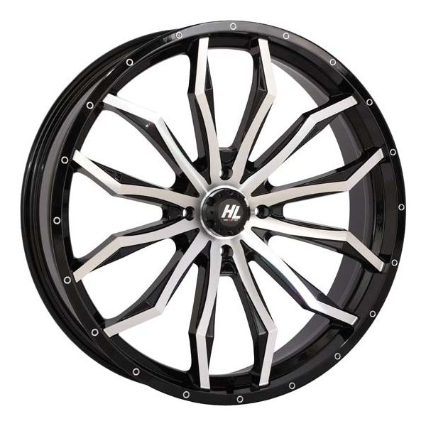 HL21 Wheel (Gloss Black/Machined) | High Lifter