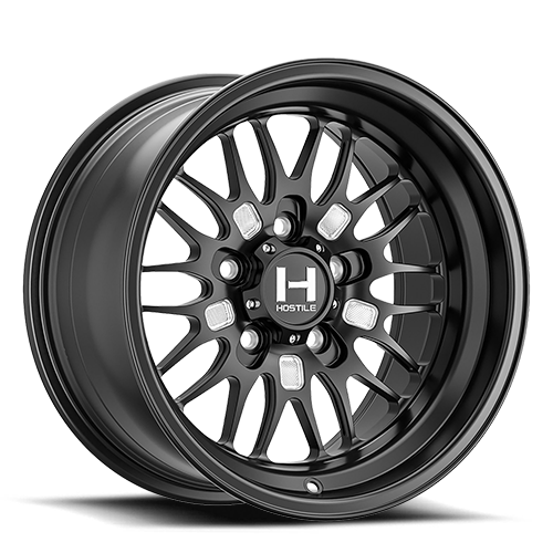 HF13 Outlaw UTV Forged Wheel (Satin Black Milled) | Hostile