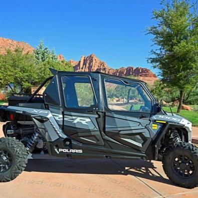 Polaris RZR XP 1000 / Turbo (4-Seat) Cab Enclosure (Factory Doors)