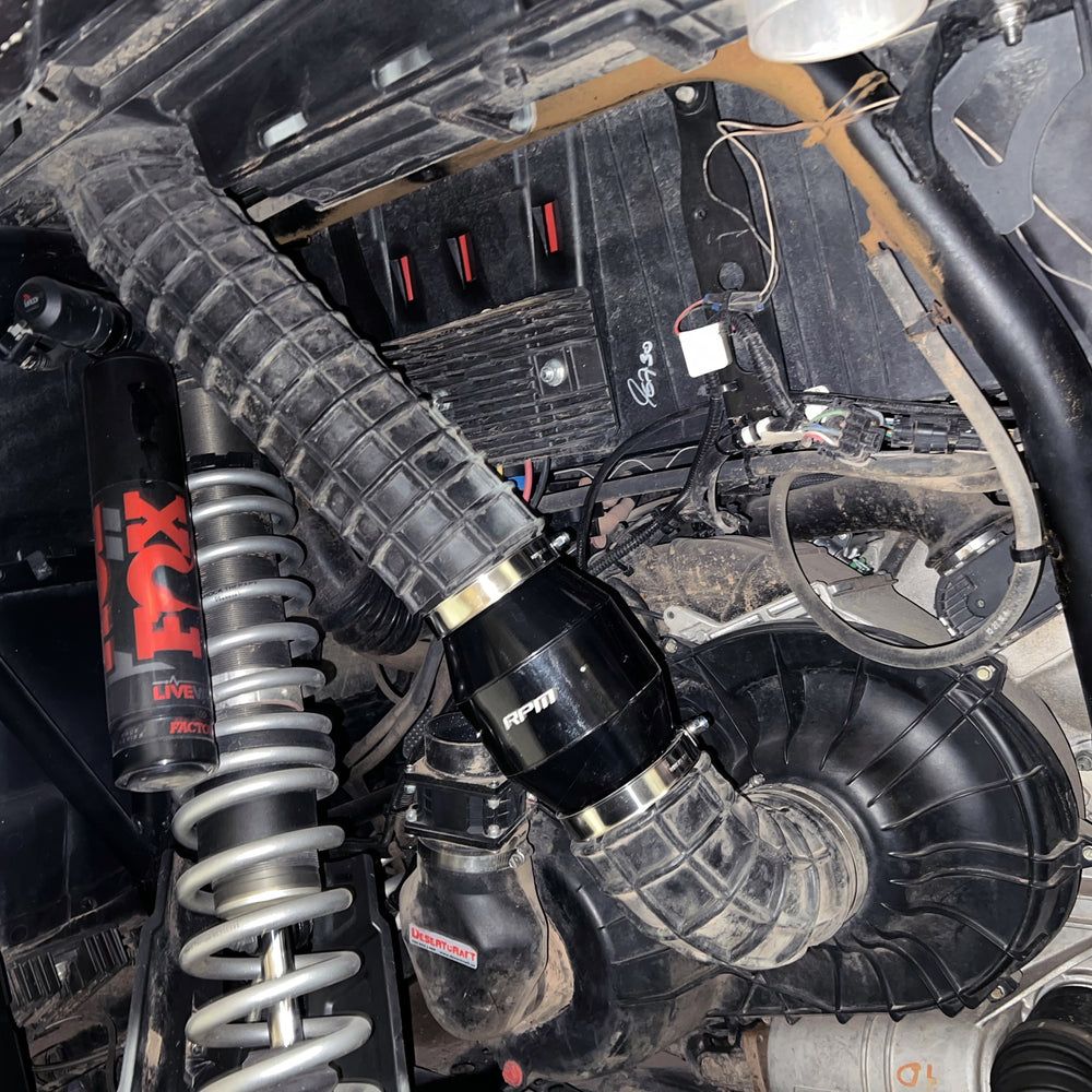 Polaris RZR Turbo / Turbo S / RS1 Electric Clutch Blower Fan Kit / Belt Temperature | RPM Powersports