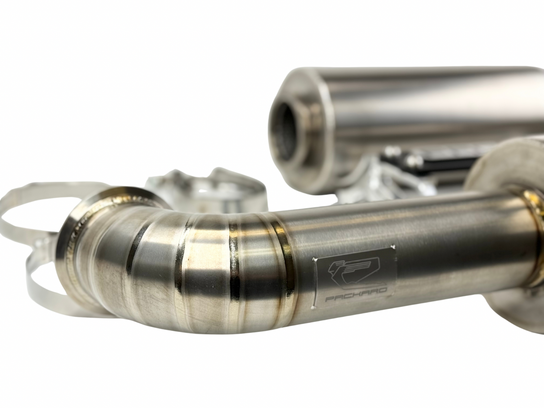 Can Am X3 3" Titanium Turbo Back Exhaust (Dual Muffler)