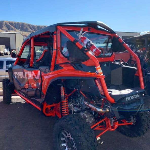 Honda Talon (4-Seat) Rear Windshield | Dirt Warrior Accessories