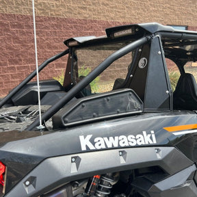 Kawasaki KRX (4-Seat) Rear Windshield | Dirt Warrior Accessories