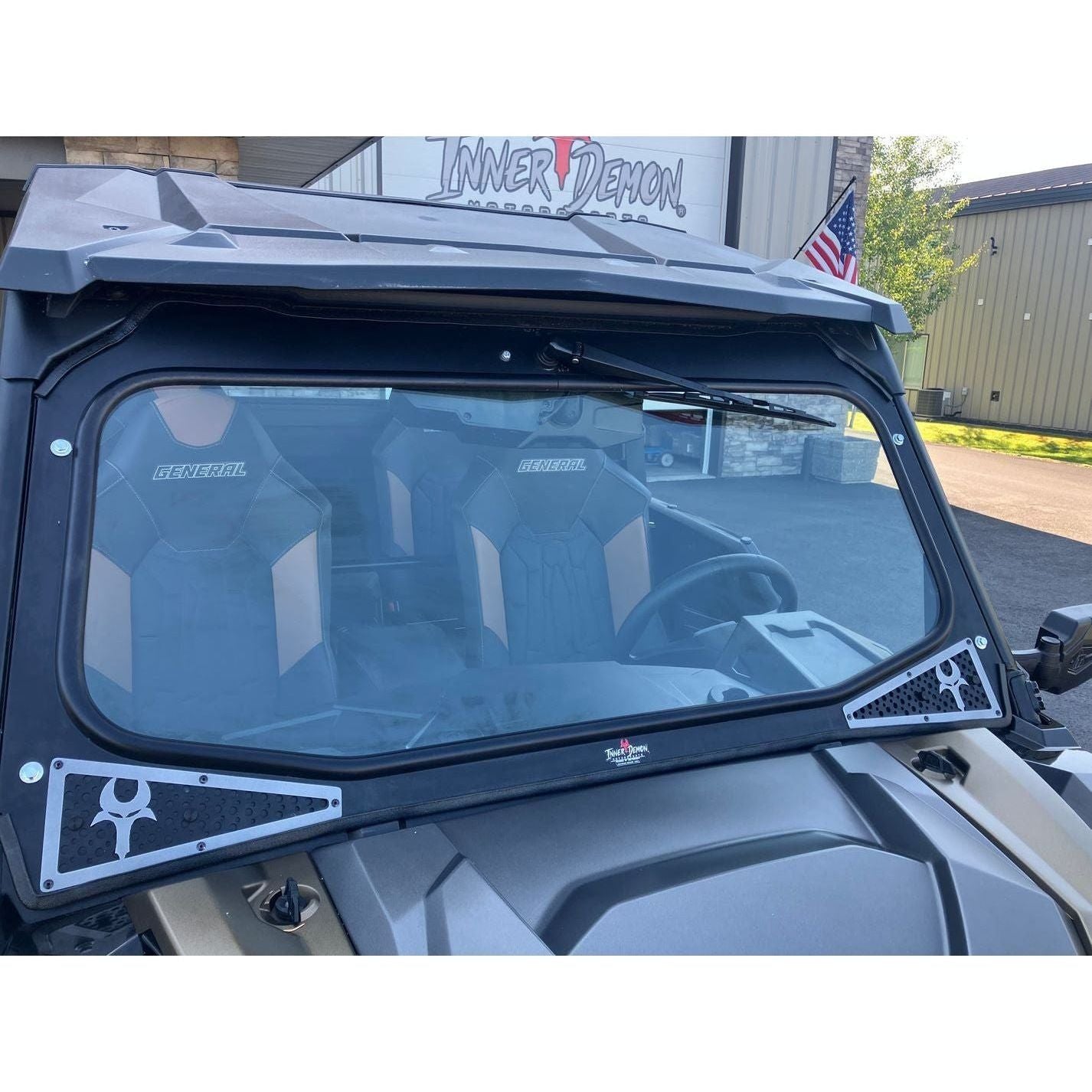 Polaris General Glass Windshield | Heatercraft