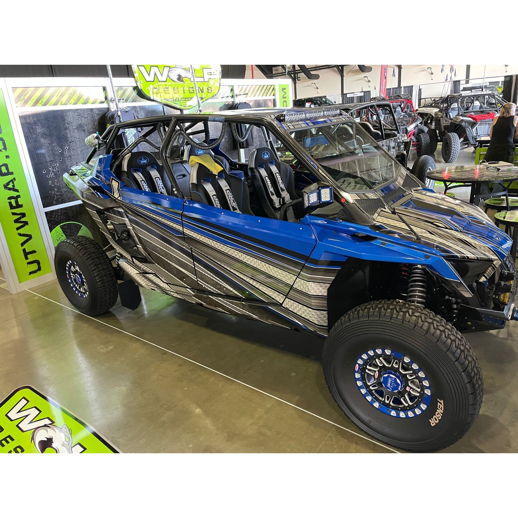 Polaris RZR Pro XP 4 Raw Dominator Cage with Roof | TMW Off-Road