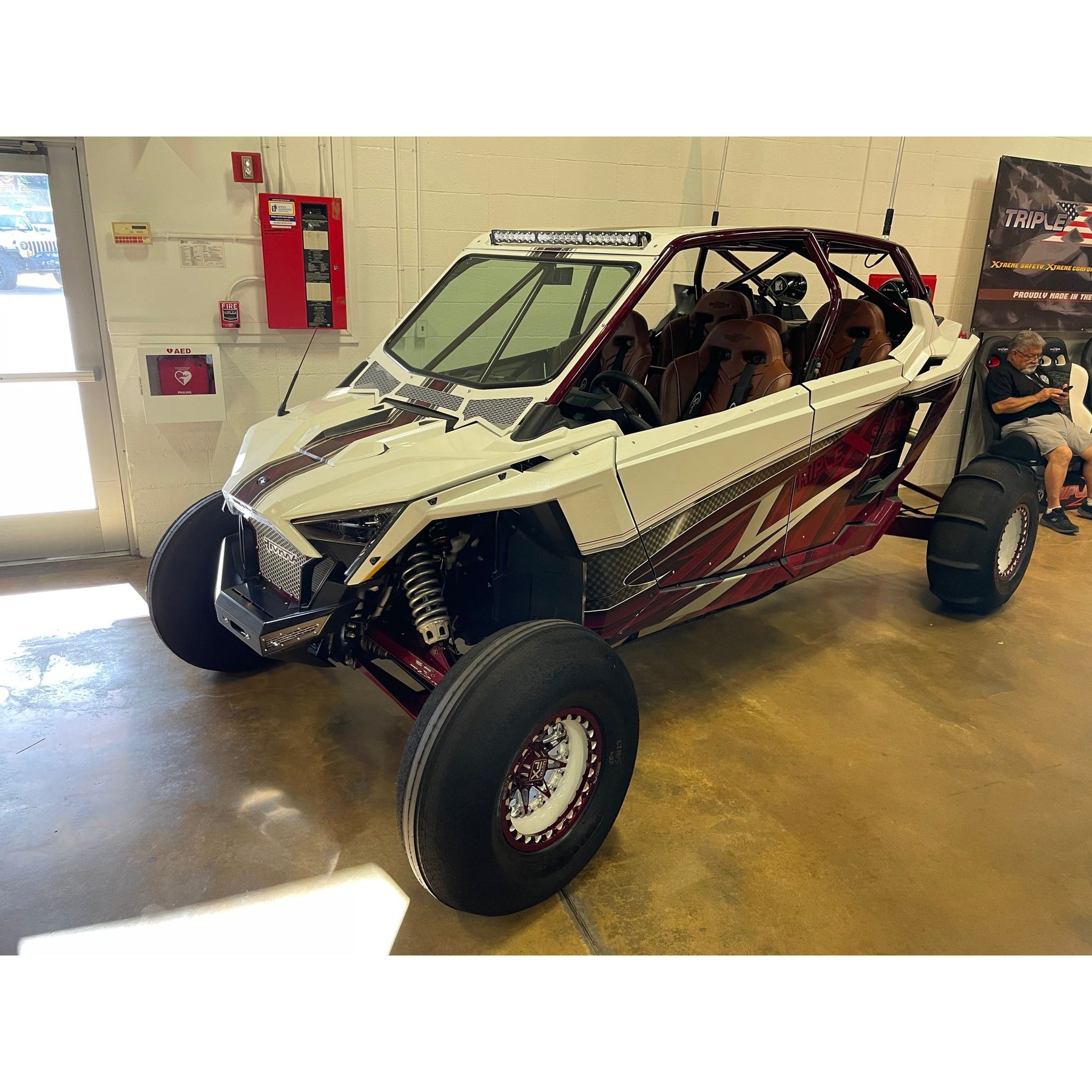 Polaris RZR Pro XP 4 Raw Dominator Cage with Roof | TMW Off-Road