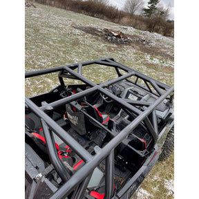 Polaris RZR Turbo R (4-Seater) RivTab DIY (Weld Yourself) Roll Cage Kit | Houser Racing