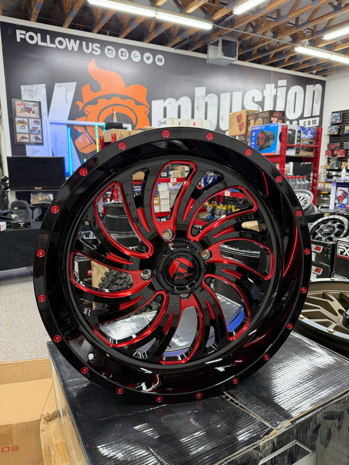 D642 Kompressor set of 4 wheels 4x137 20x7 (13mm) (GARAGE SALE)