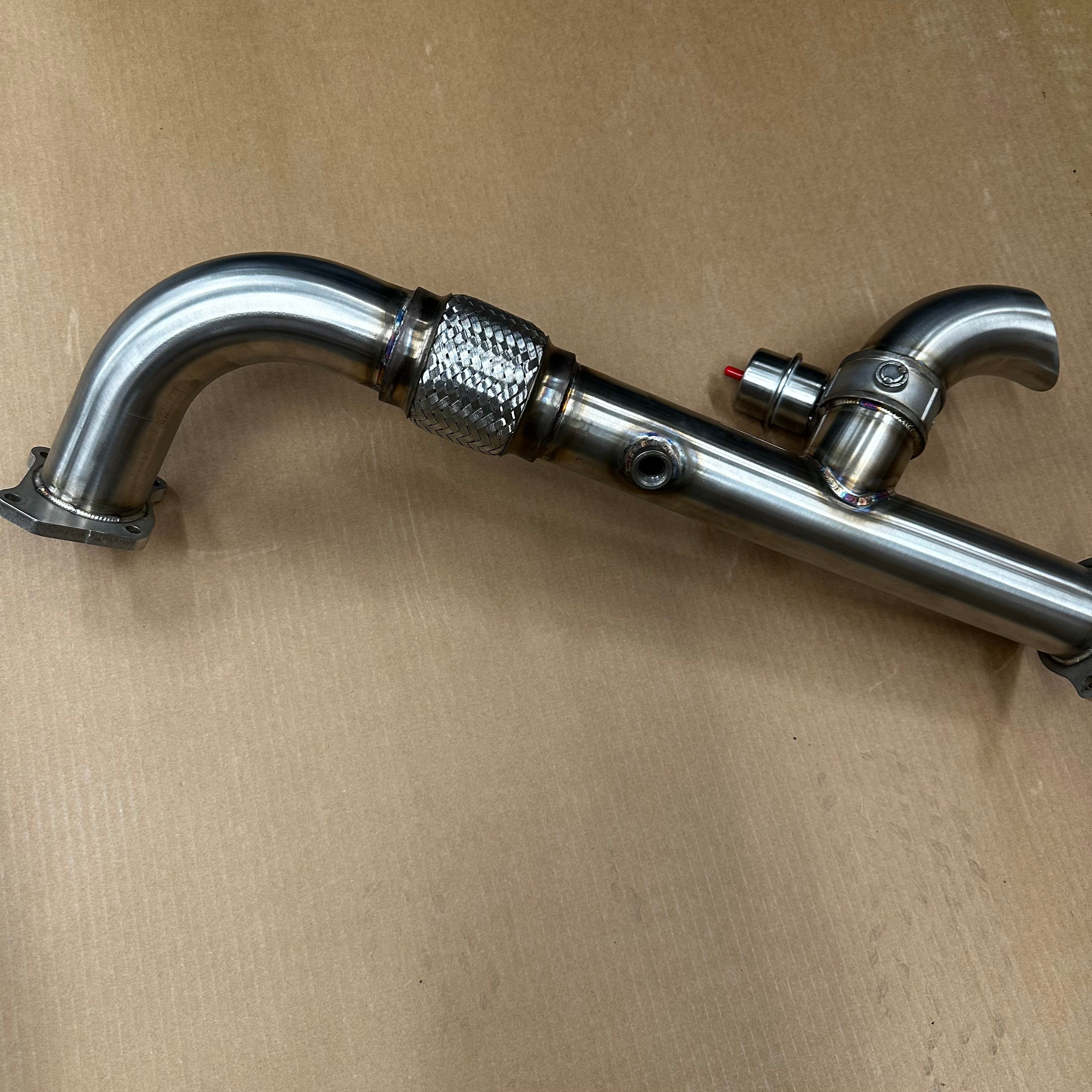 Polaris RZR Turbo Electric Side Dump Exhaust Pipe (GARAGE SALE)