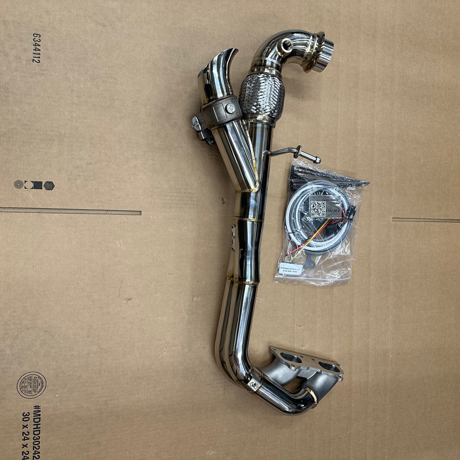 Polaris RZR XP 2.5" E-Valve Captain's Choice Side Dump Exhaust (2024+) (GARAGE SALE)