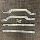 Polaris RZR XP 1000 / Turbo Bolt-On Radius Rods 12 MM RAW (GARAGE SALE)