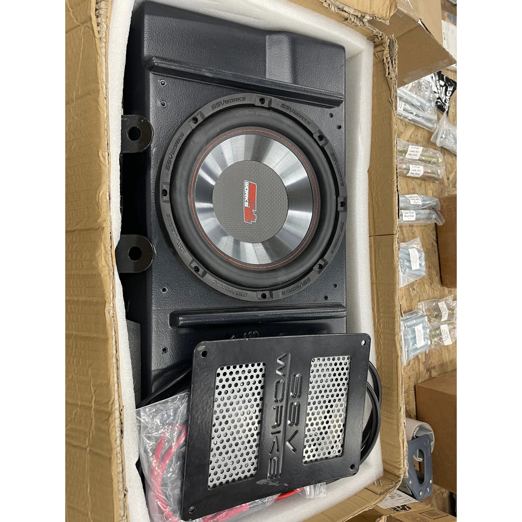 Polaris RZR XP 1000 (2014-2018) Behind Seat Subwoofer Enclosure (GARAGE SALE) | SSV Works