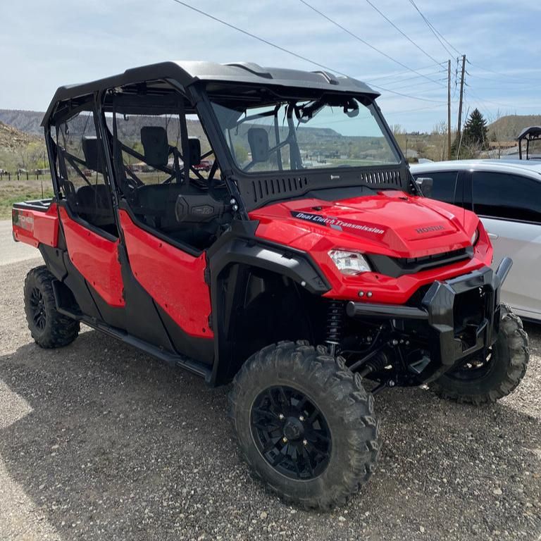 Honda Pioneer 1000 Vented Glass Windshield | Bent Metal