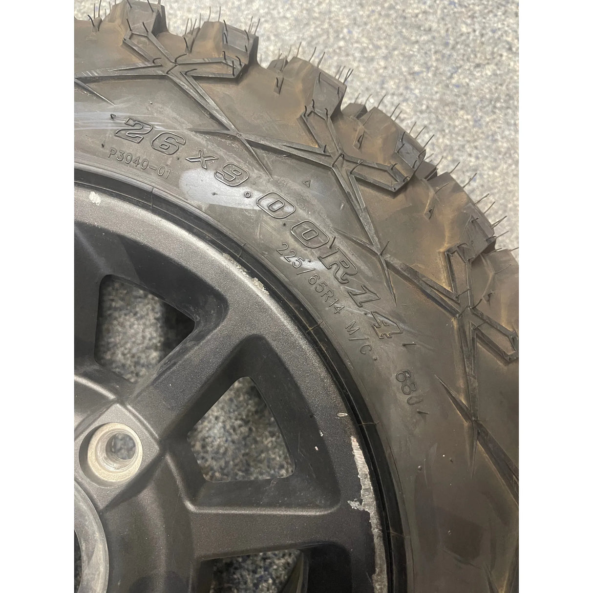 Used Mounted Wheel & Tire (GARAGE SALE) | Kombustion Motorsports