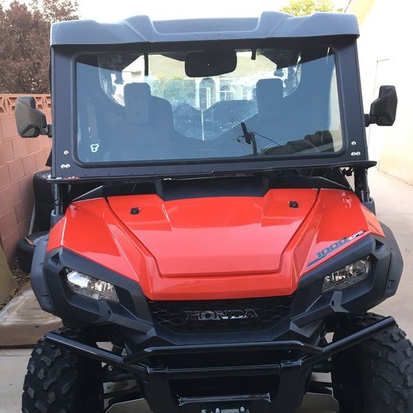 Honda Pioneer 1000 Front Windshield | Dirt Warrior Accessories