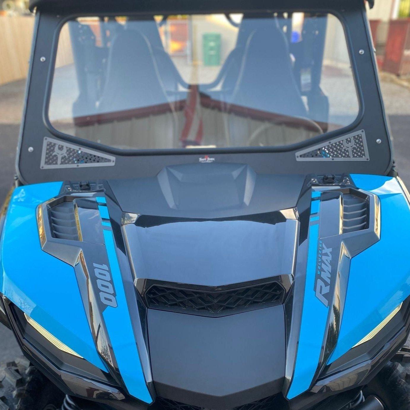 Yamaha RMAX Glass Windshield | Heatercraft