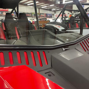 Polaris RZR XP Vented Glass Windshield | Bent Metal