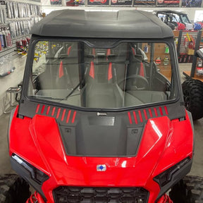 Polaris RZR XP Vented Glass Windshield | Bent Metal