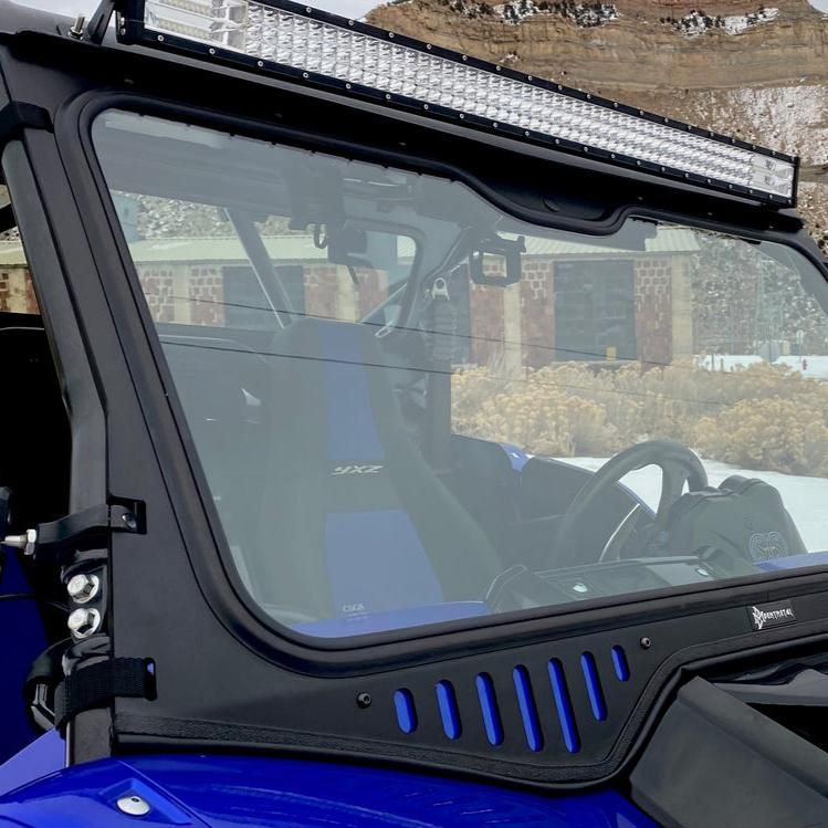 Yamaha YXZ (2019-2025) Vented Glass Windshield | Bent Metal