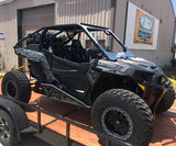 Polaris RZR 2-Seat Raw Standard Bumper Cage with Tire Carrier