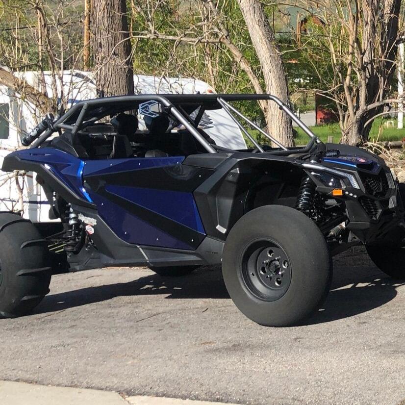 Can Am X3 Raw Bumperless Cage