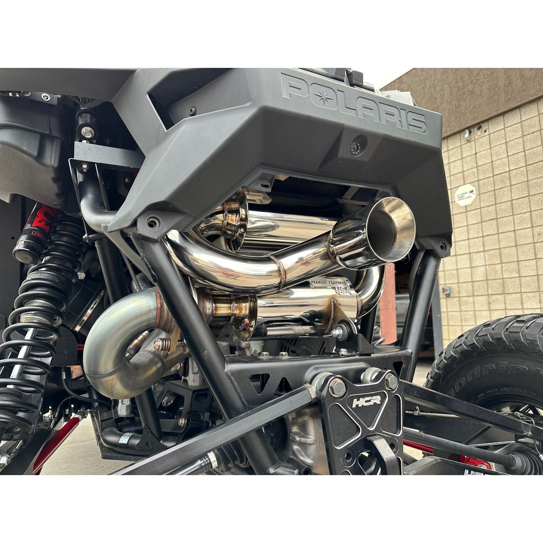 Polaris RZR Pro R NA Exhaust | Force Turbos