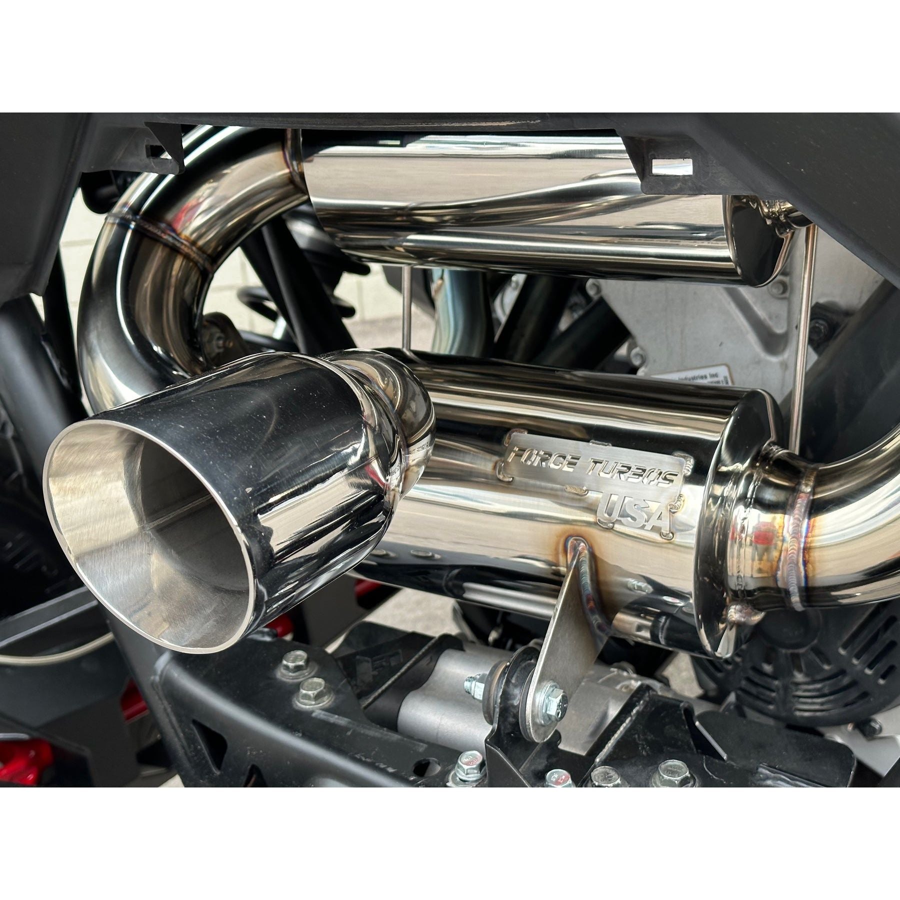 Polaris RZR Pro R NA Exhaust | Force Turbos