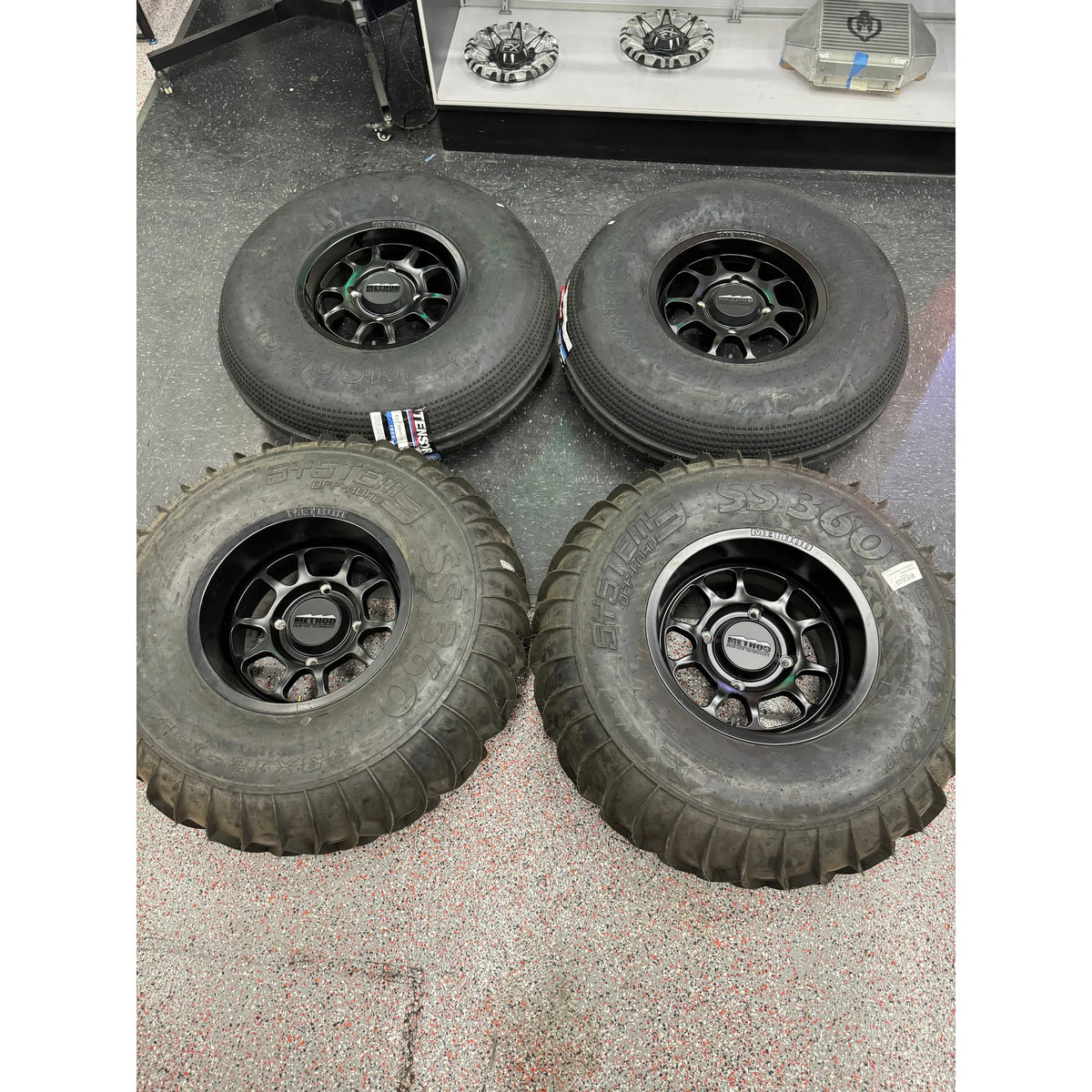 RZR paddle set (Method 409's, Tensor, SS360HP Tires) 4/156