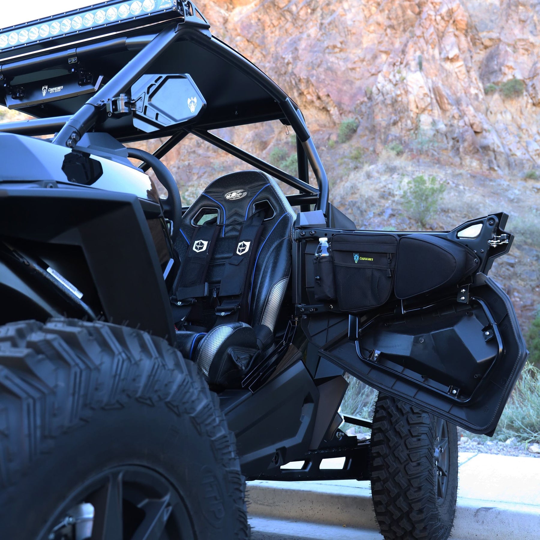 Polaris RZR Front Door Bags | Chupacabra Offroad