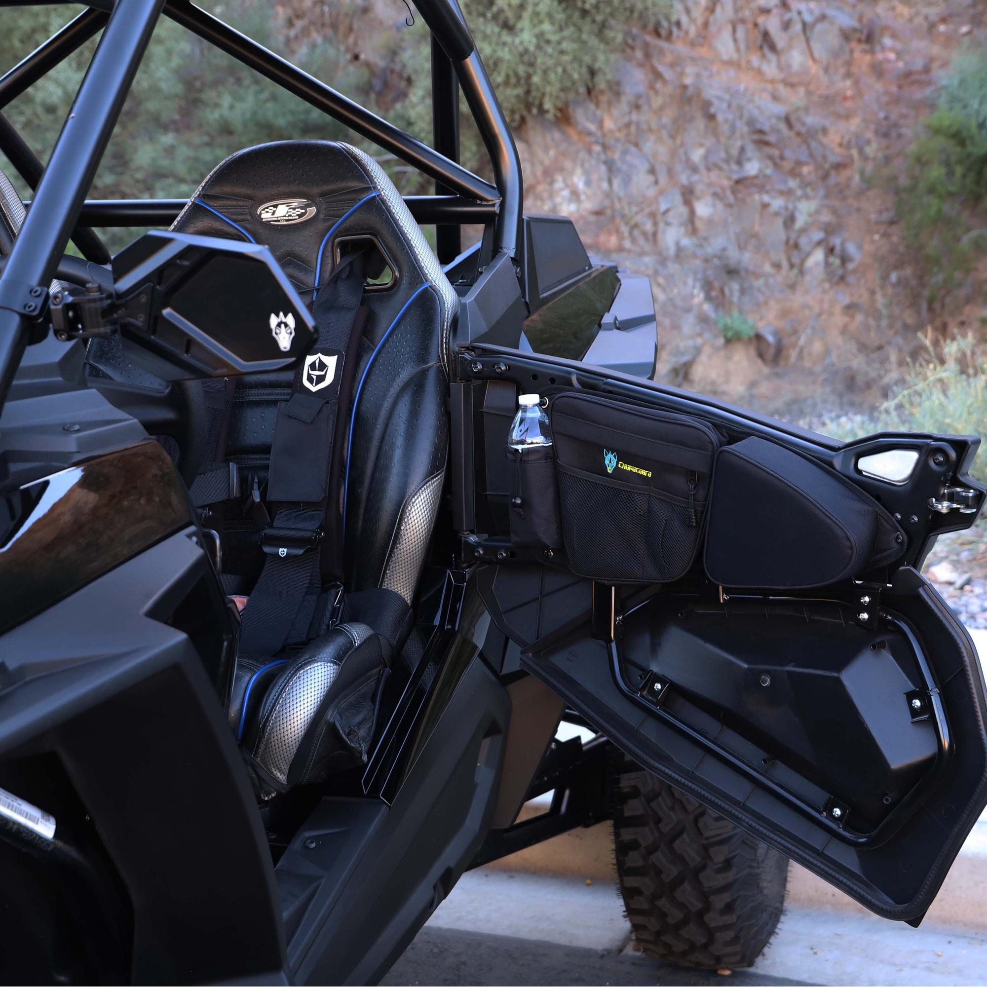 Polaris RZR Front Door Bags | Chupacabra Offroad