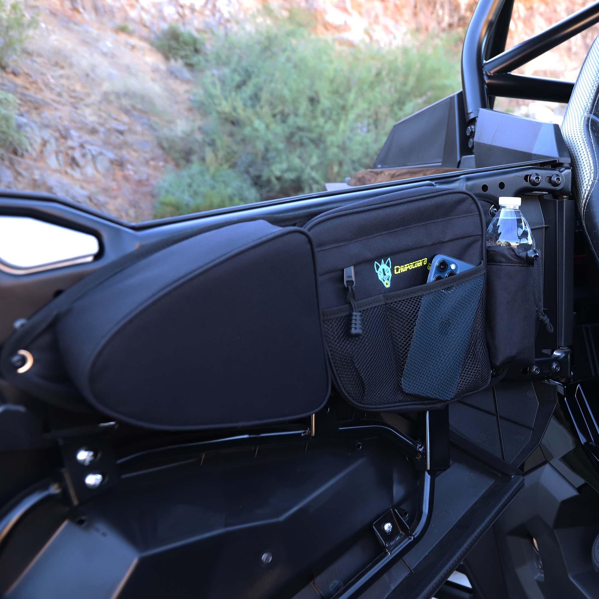 Polaris RZR Front Door Bags | Chupacabra Offroad