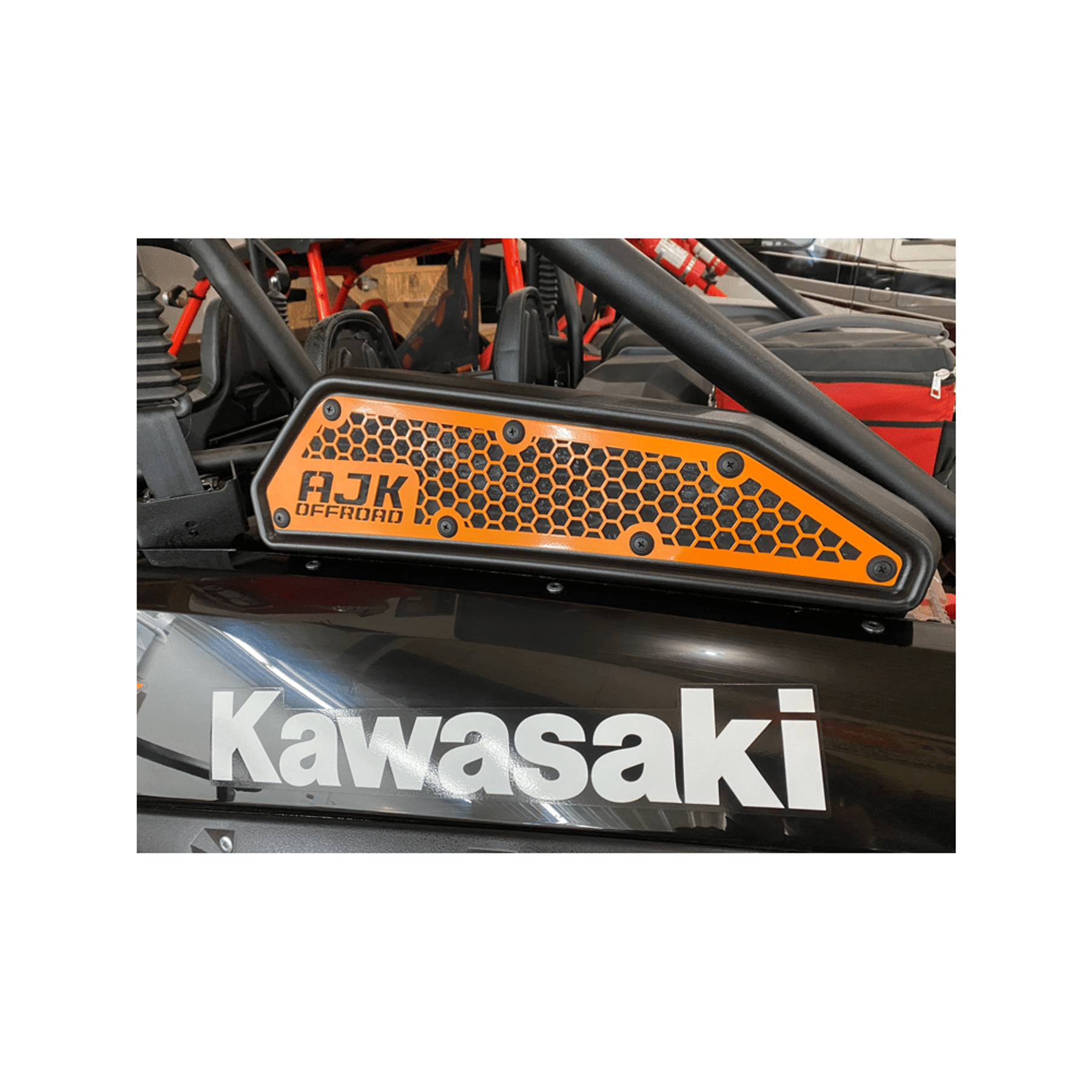 Kawasaki KRX Intake Vent Cover | AJK Offroad