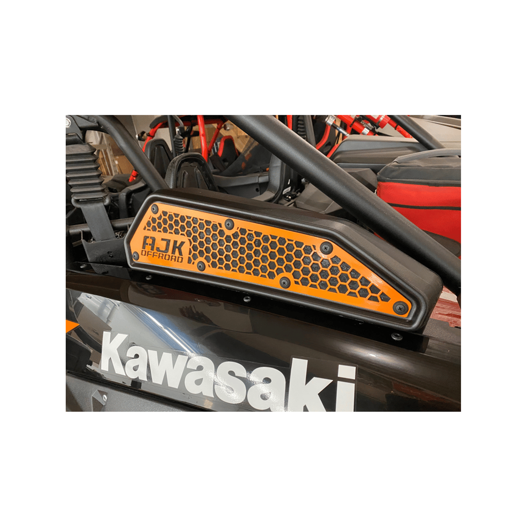 Kawasaki KRX Intake Vent Cover | AJK Offroad