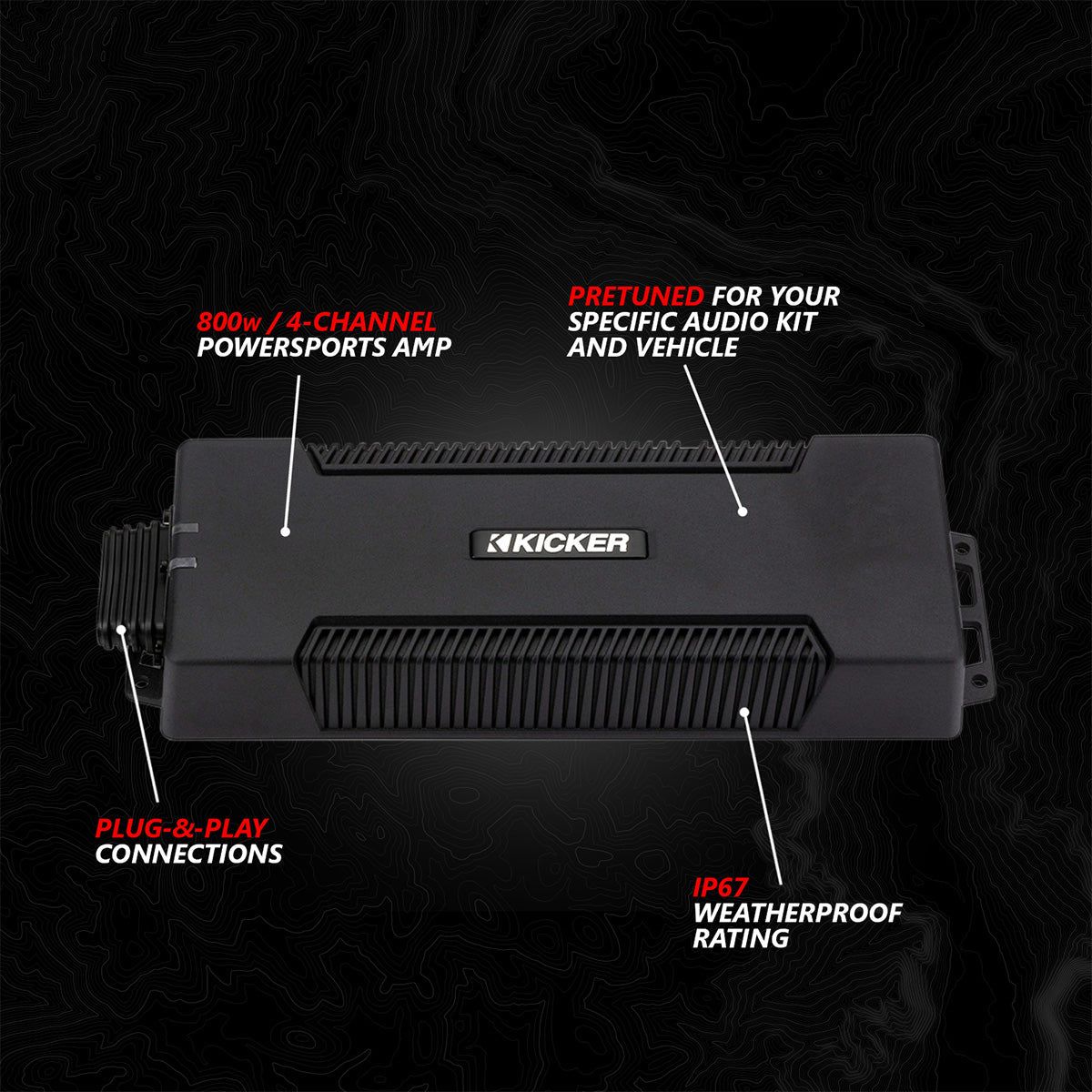 Can Am Maverick R Phase-3 V-Spec 1650watt 3-Speaker System | SSV Works