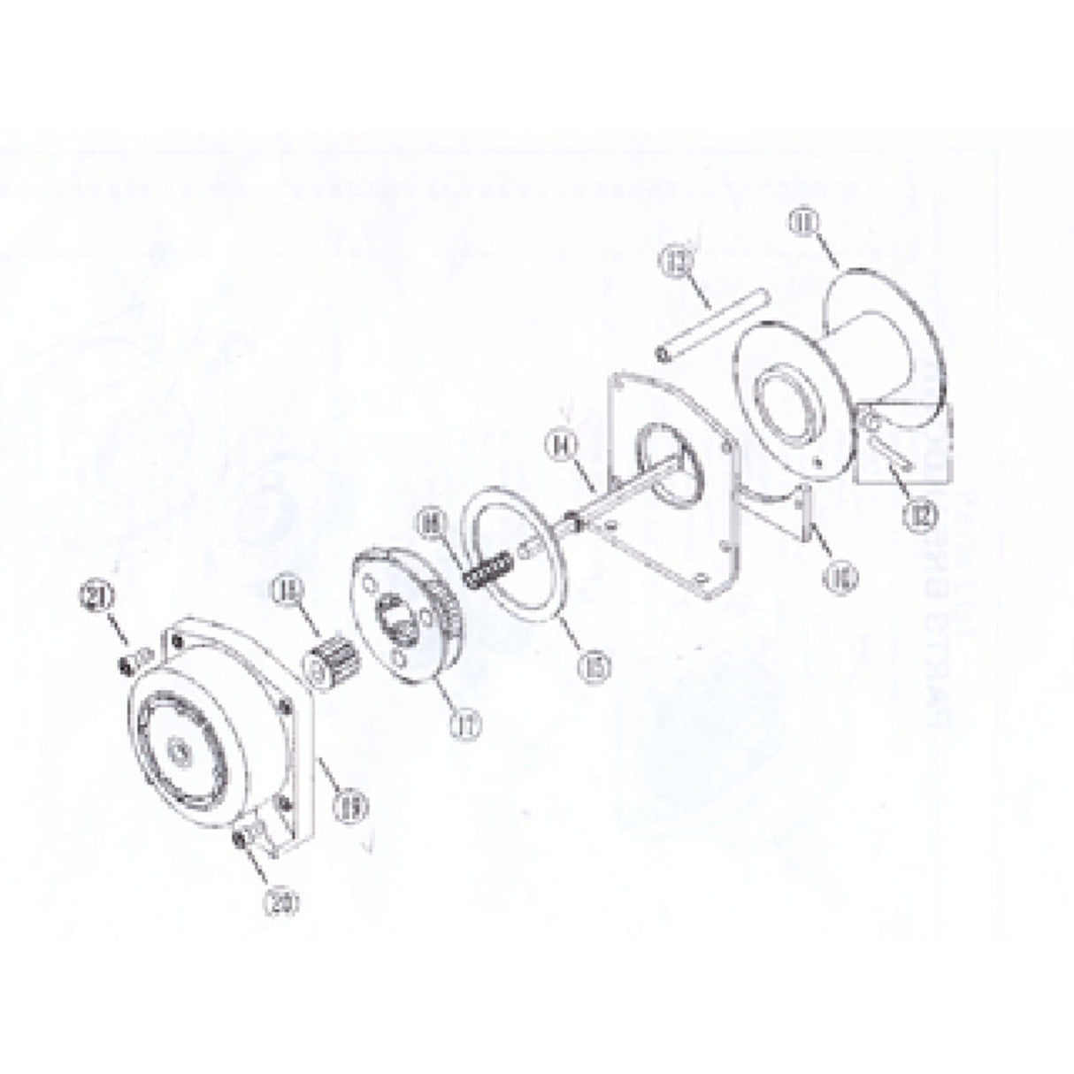 REPLACEMENT TIE ROD FOR 6212002 WINCH