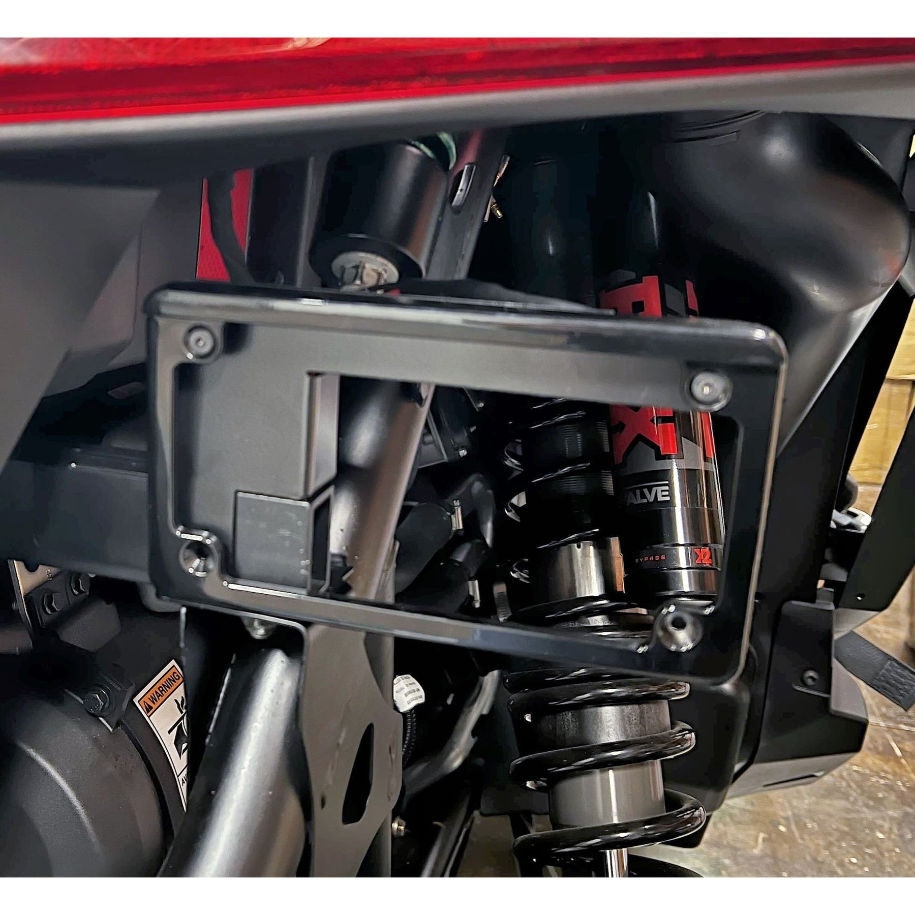 Polaris RZR Pro R / Turbo R License Plate Bracket | WD Electronics