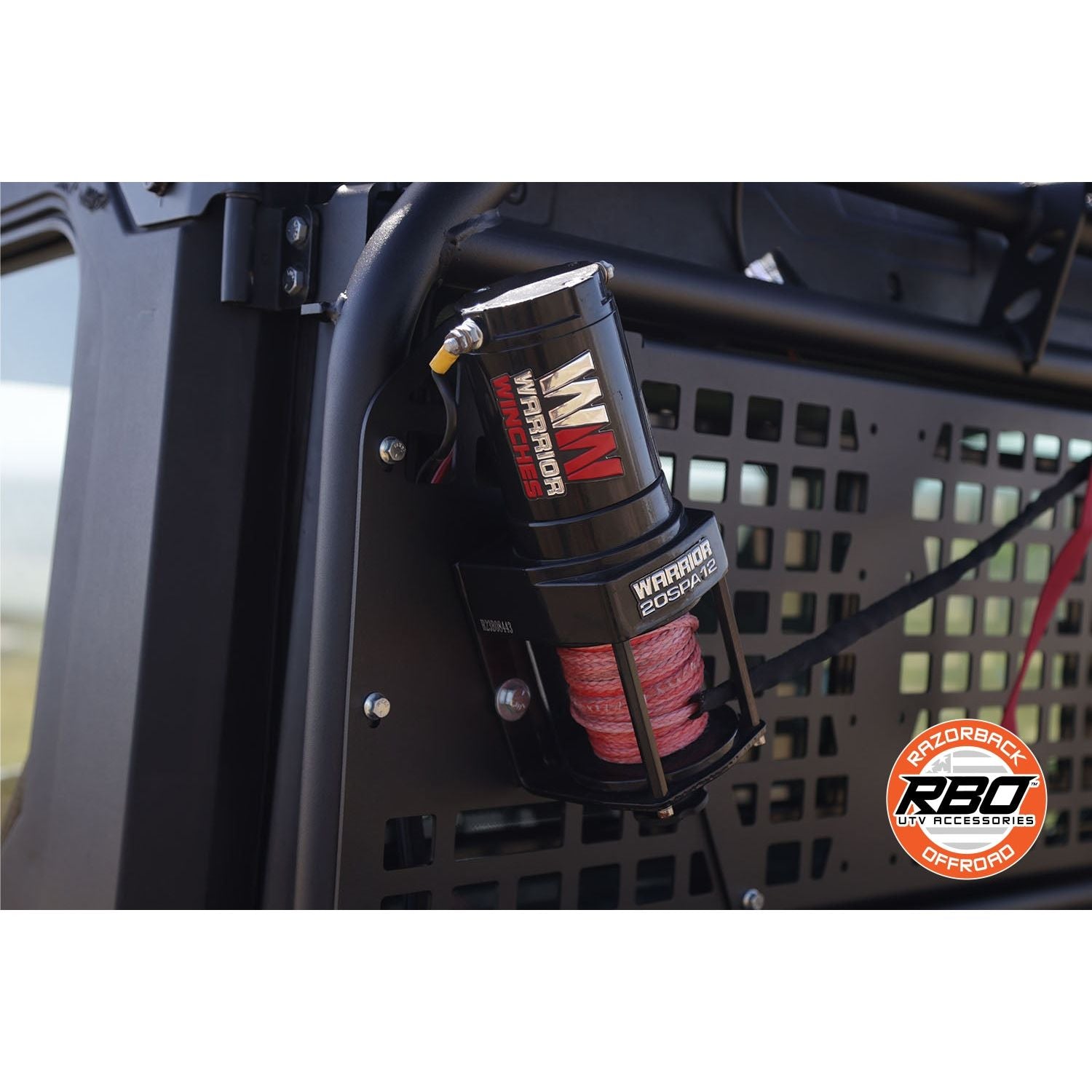 Polaris Ranger XP 1000 SidePuller Winch Rack | Razorback Offroad