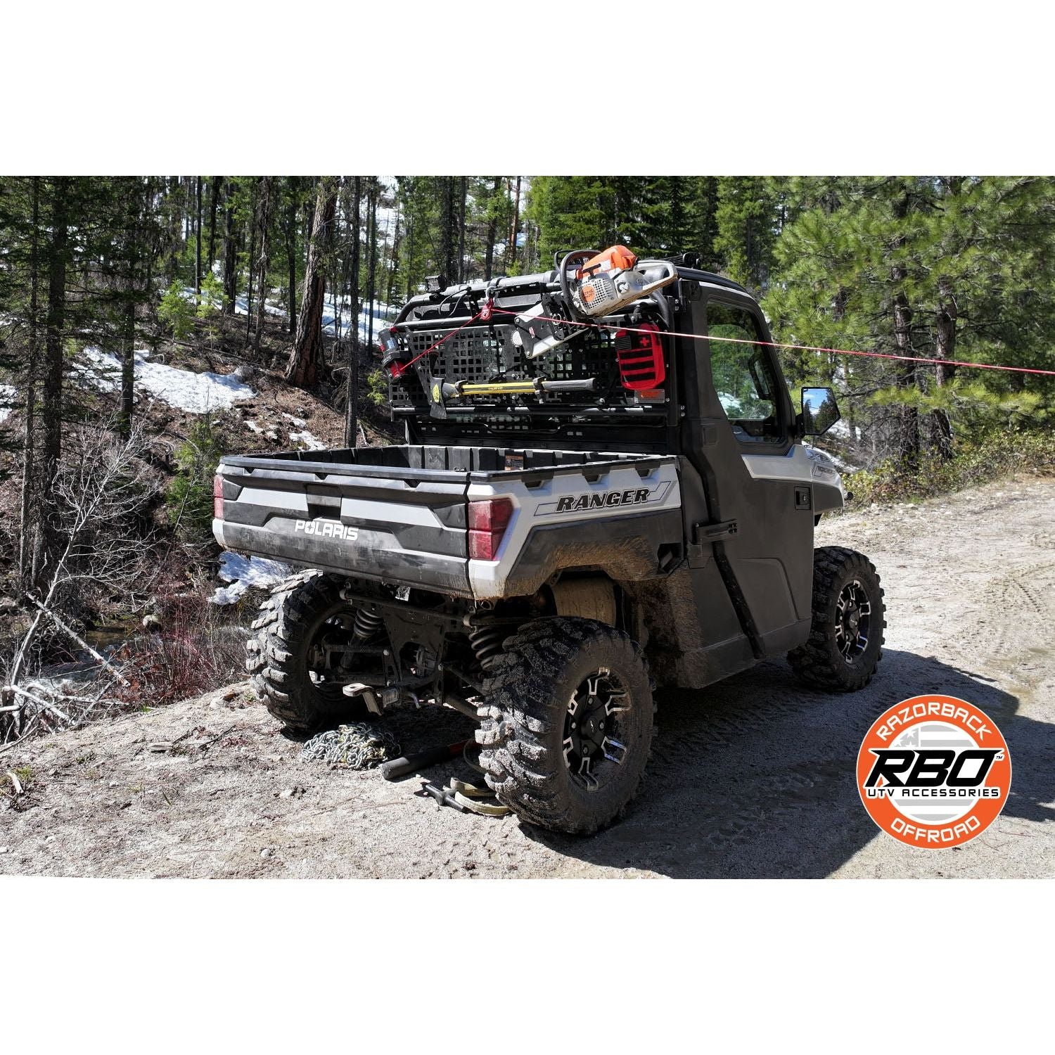 Polaris Ranger XP 1000 SidePuller Winch Rack | Razorback Offroad