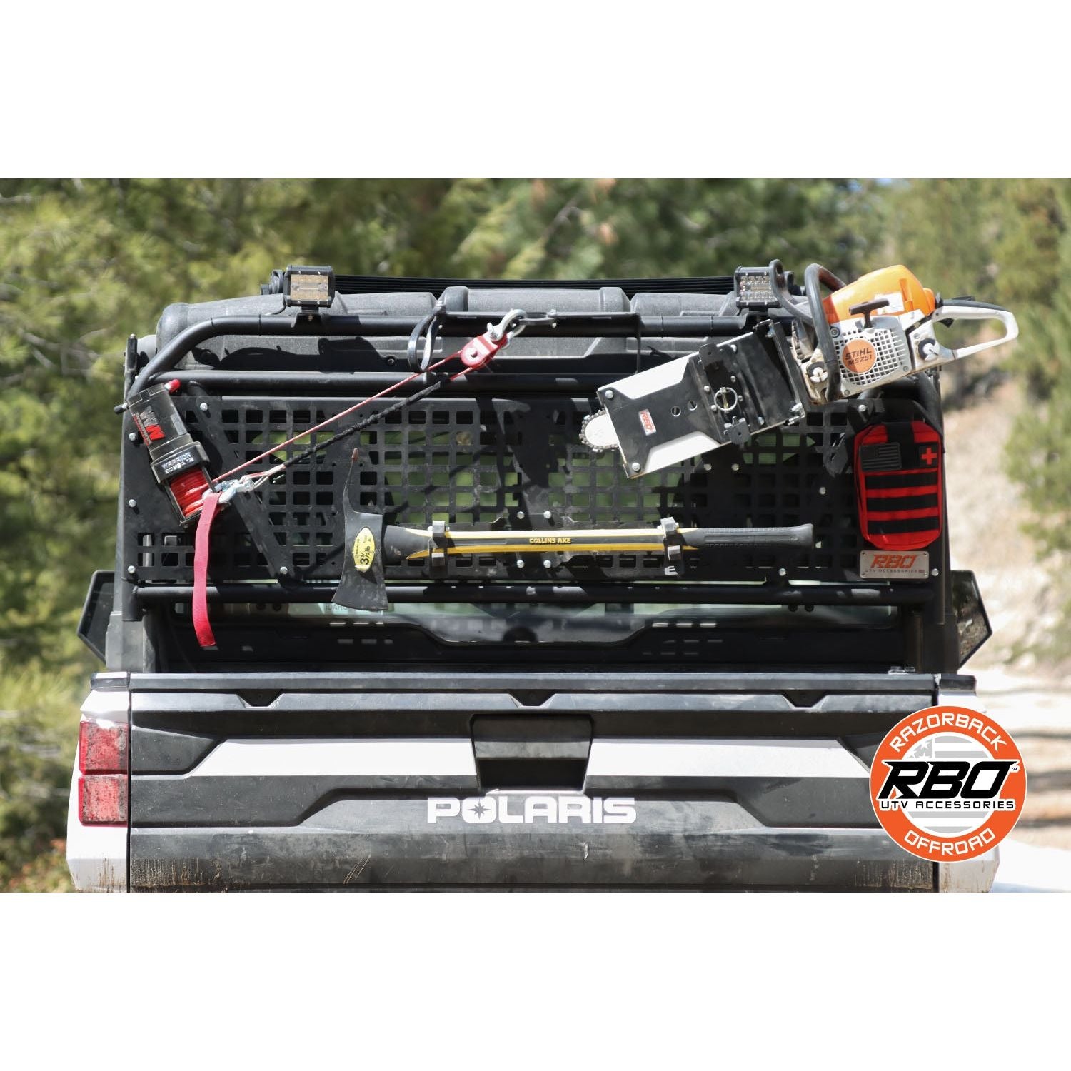 Polaris Ranger XP 1000 SidePuller Winch Rack | Razorback Offroad