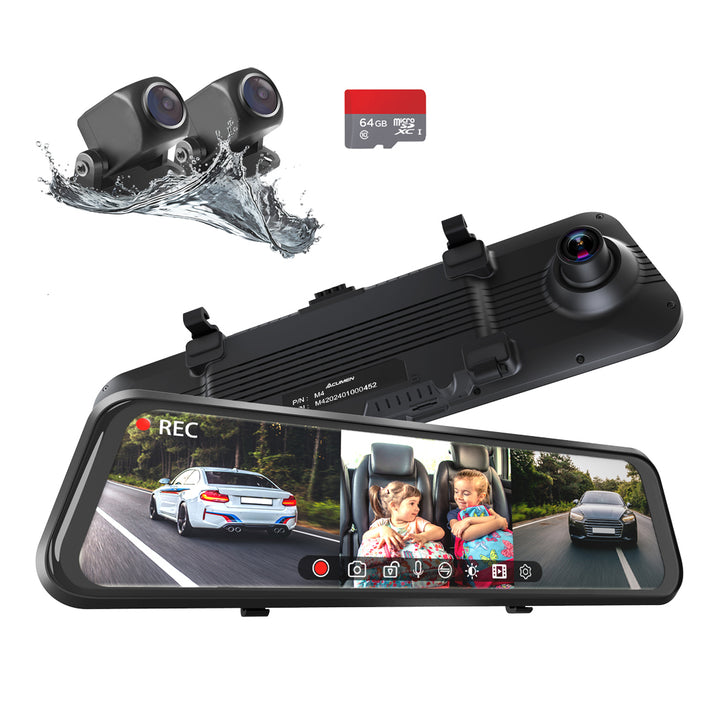 M4 Mirror Dash Cam 3CH